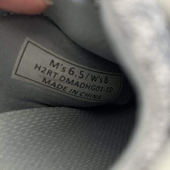 Kizik Madrid Eco Knit Mens 6.5/Womens 8 Gray Hands Free Comfort Sneaker Shoes - Picture 7 of 7